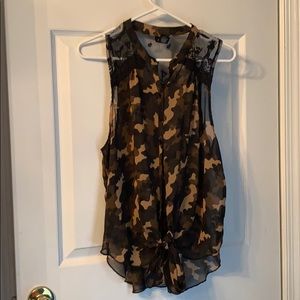 Camouflage shirt